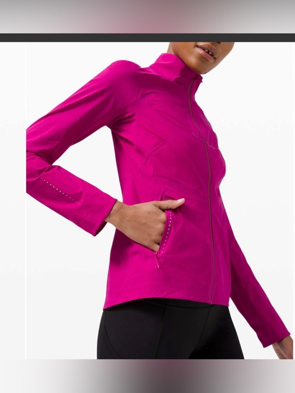 EUC! Lululemon Fast and Free Windbreaker
Ripened Raspberry, sz 8 - Picture 3 of 16